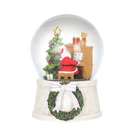 Dulton 彈琴聖誕老人雪球