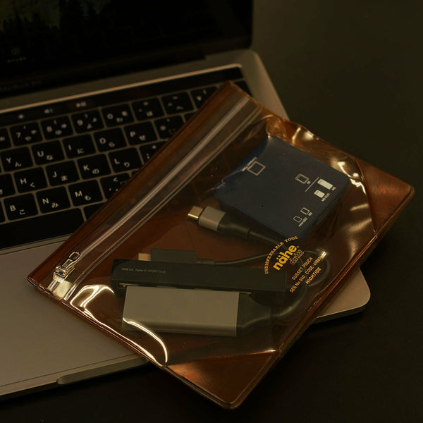 nahe Gusset Pouch M 透明款