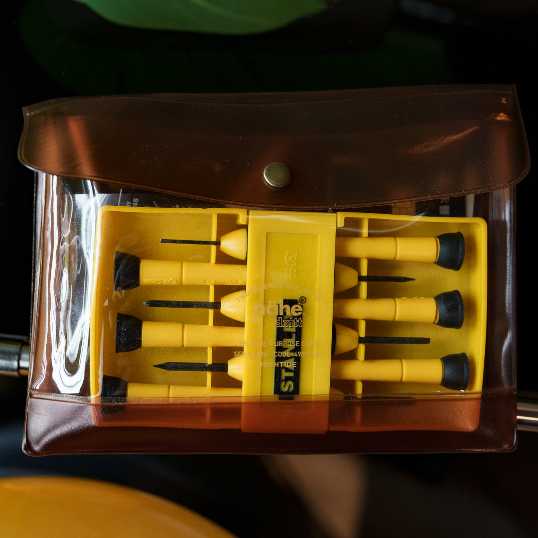 nahe General Purpose Case A6 多用途收納袋 棕色