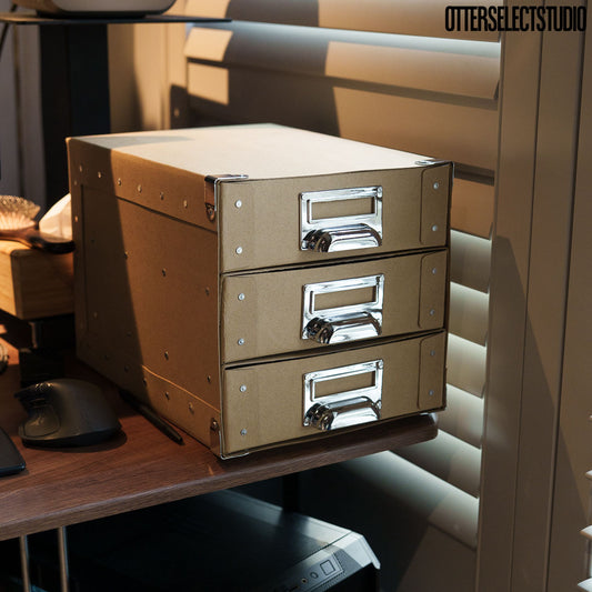 Dulton Bonox硬紙板抽屜收納盒