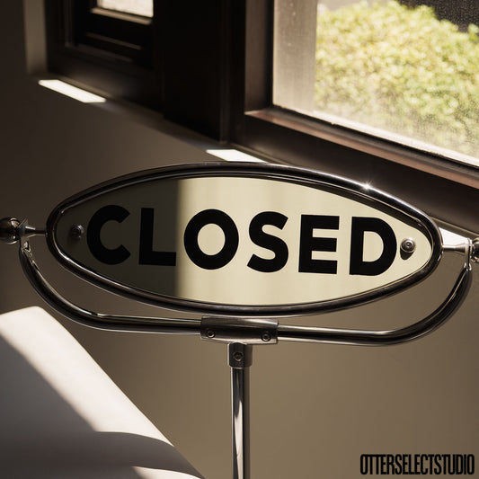 Dulton 營業/休息 open/closed 翻轉立牌